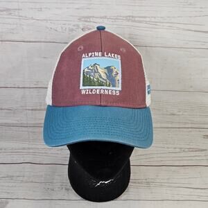Leavenworth WA Alpine Lakes Wilderness Trucker Snapback Hat OURAY SPORTSWEAR